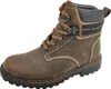A single brown leather boot is shown against a white background. Voir les images du produit