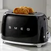 Smeg TSF01BLEU, 2 krajíců, Černá, Nerezová ocel, Knoflíky, Náhled obrázku produktu 20
