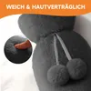 Lange Wärmflasche mit weichem Bezug 2 L Nackenwärmflasche Produktbild-Vorschau 4
