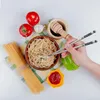 6 párů nerezových hůlek Japonské opakovaně použitelné hůlky Náhled obrázku produktu 3