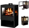 Panorama Kaminofen 9.8kW Holzofen 3 Scheiben 3 seitig Produktbild-Vorschau 3