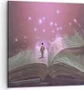 Bild auf Leinwand - Leinwandbild - Fantasy Buch - 60x60cm - Produktbild-Vorschau 1