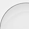Kombiservice Blackline 24-teilig Porzellan weiß mit Produktbild-Vorschau 5