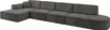ALTDECOR Ecksofa in L-Form IREA-L3-v4 412x165x77 cm Produktbild-Vorschau 2