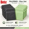Betz 10 gants de toilette 16x21 cm PALERMO 100 % coton  Voir les images du produit 3