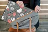 MuchoWow® Laptop Hülle 17 Zoll Laptoptasche Mohn - Skizze - Produktbild-Vorschau 7