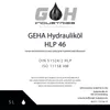5 L Hydrauliköl HLP 46 ISO VG 46 nach DIN 51524 Teil 2 Produktbild-Vorschau 2