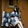 Kimono Cosplay Kostüm mit Rüschenrock und weiten Ärmeln | Produktbild-Vorschau 5