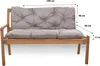 Polštáø na lavici 140x50x50| šedý| Vnìjší polštáø na Náhled obrázku produktu 4