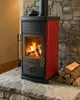 Kaminofen Plamen Maestral N mit Herdplatte, rot - 6,5kW Produktbild-Vorschau 5