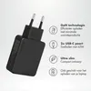 Accezz Ultra Slim GaN Oplader - 2x USB-C - 65W - Zwart Productafbeelding-voorbeeld 3
