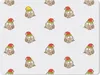 MuchoWow® Mauspad Mousepad Eule - Weihnachtsmannmütze - Produktbild-Vorschau 1