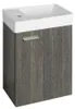 Aqualine Keramik-Waschtisch 40x22 cm, Weiß Produktbild-Vorschau 5