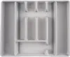 Portaposate e utensili regolabile per cassetto della cucina Anteprima dell’immagine prodotto 3