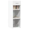 The Living Store Sideboard Weiß 30x42,5x93 cm Holzwerkstoff Produktbild-Vorschau 4