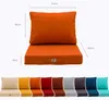 Coussins pour salon de jardin déhoussable 60x70cm Orange Voir les images du produit 5