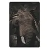 MuchoWow® Mauspad Mousepad Elefant - Dschungel - Pflanzen Produktbild-Vorschau 1