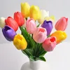 12 Stück künstliche bunte Tulpen - Sehen aus wie echt - Produktbild-Vorschau 4