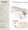 2 Zonen Massageliege Breite 60 cm, Polsterung 4 cm 205 x 95 Produktbild-Vorschau 5