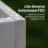 IvoQ Drewniana Donica Zewnętrzna - Duża Prostokątna Podgląd zdjęcia produktu 6