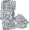 Four granite paving stones stacked and arranged. Produktbild-Vorschau