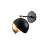Opviq, Berceste- Berceste NOR, Schwarz,Gold, Wandleuchten, Produktbild-Vorschau 2