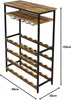 A wine rack with dimensions indicated. Podgląd zdjęcia produktu