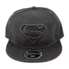 Superman Kšiltovka s černým logem DC Comics Fan Merchandise Náhled obrázku produktu 4