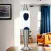 Lampa lawa niebieska srebrna G9 36 cm retro lampa magma Podgląd zdjęcia produktu 7