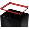 Hailo poubelle Big-Box Swing L, 35 litres, noir poubelle Voir les images du produit 4