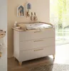 Wickelkommode >HILDA< Wickelaufsatz, Kaschmir / Náhled obrázku produktu 2
