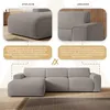 AX LIVING Couch Sofa L Form Didim mini Beige 310 cm breit, Produktbild-Vorschau 6