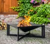 Feuerschale „CUBA“ 70x70 cm - aus Naturstahl Produktbild-Vorschau 6