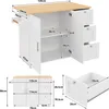 Diagrams and measurements of a kitchen cart. Podgląd zdjęcia produktu