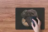 MuchoWow® Mauspad Mousepad Malerei - Tierkopf - Alte Produktbild-Vorschau 3