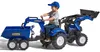 FALK Trattore a pedali New Holland T8 con escavatore e Anteprima dell’immagine prodotto 3