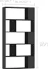 vidaXL Bücherregal/Raumteiler Schwarz 80x24x159 cm Produktbild-Vorschau 7