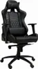 HOME Gaming Stuhl LC-Power LC-GC-3 black mit Rückenpolster Produktbild-Vorschau 1