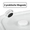 Whiteboard magnetisch zum Abwischen 35,5 x 28cm Magnettafel Produktbild-Vorschau 4