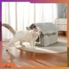 OMNA | Casetta per gatti - 35x38x40 cm - Grigio - Morbida e Anteprima dell’immagine prodotto 9