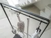 Scaffale portarotoli Yamazaki Tower in acciaio nero Anteprima dell’immagine prodotto 5