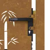 vidaXL Gartentor 105x130 cm Cortenstahl Bambus-Design -  Produktbild-Vorschau 12