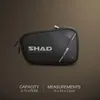 SHAD SL04 Sac de cuisse noir 0,75 L Voir les images du produit 2