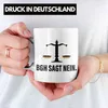 Trendation - Jura Geschenk Tasse mit Spruch für Jurist Produktbild-Vorschau 2