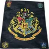 A Harry Potter Hogwarts blanket with the Hogwarts crest and house emblems. Anteprima dell’immagine prodotto