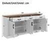 Merax Sideboard Wohnzimmerschrank mit 3 Schubladen und 4 Produktbild-Vorschau 8