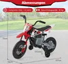 COSTWAY 12V moto per bambini elettrica, moto elettrica con Anteprima dell’immagine prodotto 2