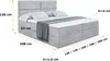 ALTDECOR Boxspringbett mit H3 Matratze und Topper - 200 x Produktbild-Vorschau 6