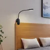 Prios LED-Klemmleuchte Najari, schwarz, Akku, USB, dimmbar Produktbild-Vorschau 3