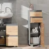 Střední skříňka Vicco J-Shape Zlatý mocný dub 30 x 95 cm, Náhled obrázku produktu 5